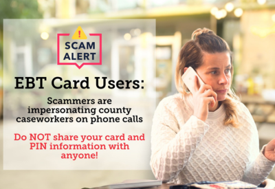 Graphic: EBT Scam Notice